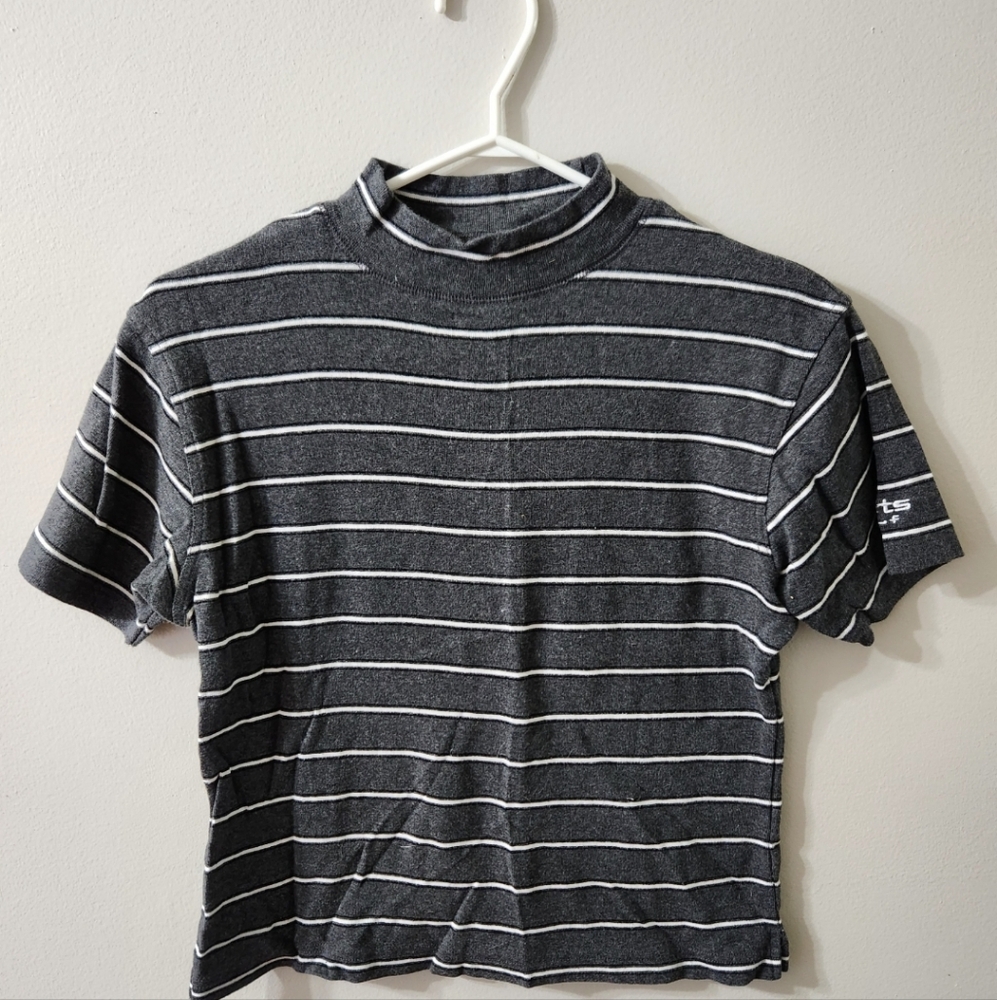 Roots golf mockneck knitted tshirt